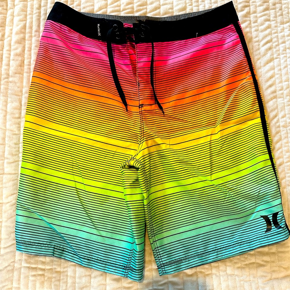 Hurley Boy’s Multicolor Swim Shorts